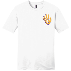 District Tee White - Yellow - Size Medium item