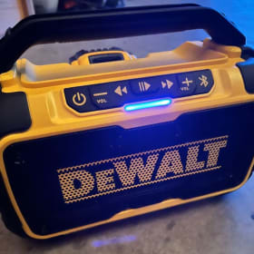 Power Your Playlist - DeWalt DCR010 Bluetooth Speaker item