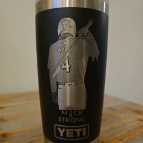 Exclusive Mack Strong Engraved Yeti Rambler 20 oz! item