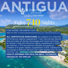 Antigua St James's Club 7-10 Nights item