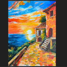 Artwork by Youth Artist from Fu's Arts Studio in NJ #5 item