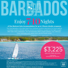 The Club Barbados 7-10 Nights item