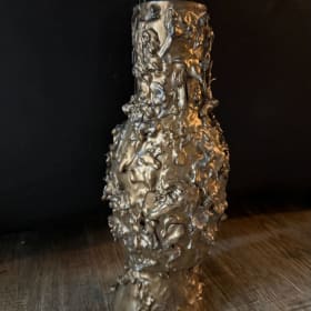 Ceramic Piece with Gold Glaze item