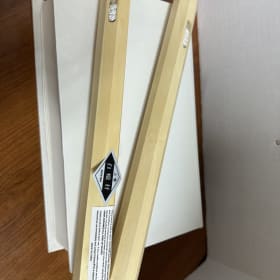 White Wax Wood Octagon Corded Nunchucks item