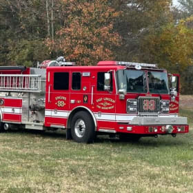 Ride to school in a fire truck! item