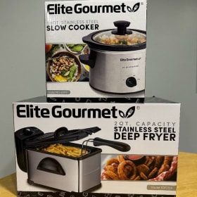 Elite Gourmet Deep Fryer & Slow Cooker Set item