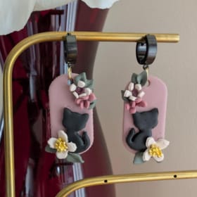 Boucles d’oreilles Salem (Noir) item