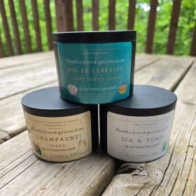 Lot de 3 chandelles - Amélie Robitaille item