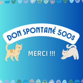 Don spontané - 500$ item