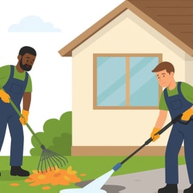 Fresh Curb Appeal: Driveway Pressure Washing item
