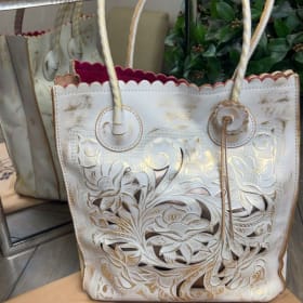 Patricia Nash Embossed Tooled Leather Tote item