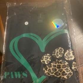 Black PAWS Heart Shirt item