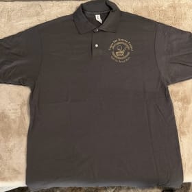 'Putts For Rescue Mutts' Polo - Grey item