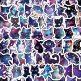 Space Cat Stickers item