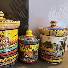 Zimbabwe Pottery Set item