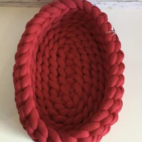 Panier ovale rouge - Paniers Confort item