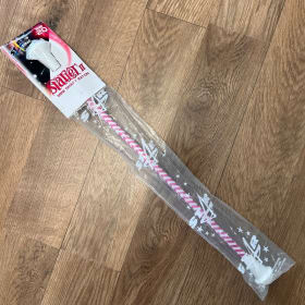 20" Pink Striped Baton item