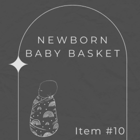 Gender Neutral Newborn Baby Basket item