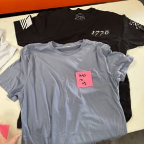 A32- (2) Men shirts M/L item