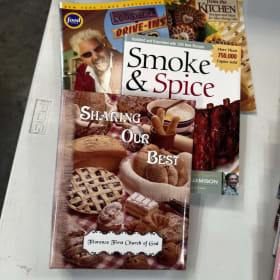 A58- (4) Cookbooks Large item