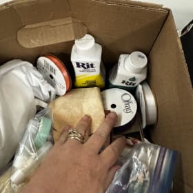 A71- Large Box Craft Items item