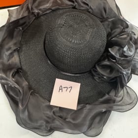 A76- Large Black Hat item