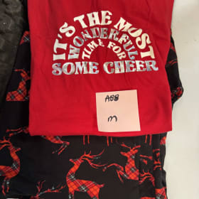 A88 Christmas PJ set size m item