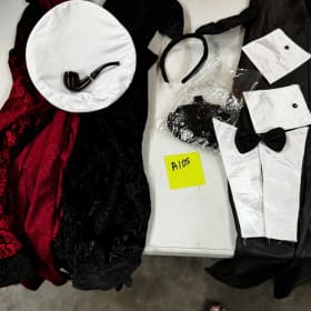 A105- costume set - Hugh Hefner and Playboy Bunny item