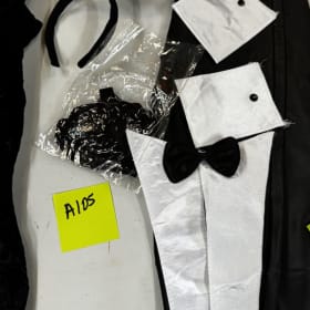 A105- costume set - Hugh Hefner and Playboy Bunny item