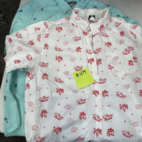 A109 men button up shirt m/l item