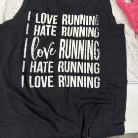 A113 (5) medium work out tanks item