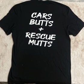 'Cars, Butts, & Rescue Mutts' T-Shirt item