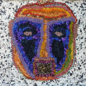 African mask artwork item