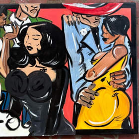 Jazz at the Red Room Art item