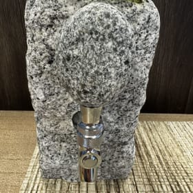 A141 stone beverage dispenser item