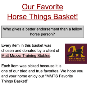 Our Favorite Horse Things from MMTS item