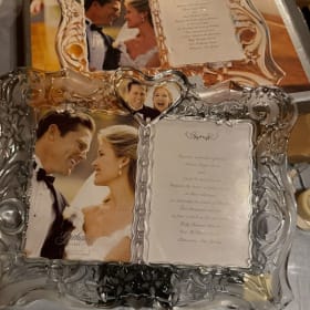 T28 NIB Crystal Wedding Frame item