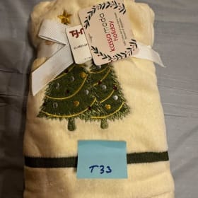 T33 Christmas Hand Towel item