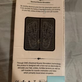 T43 EMS Foot Massager NIB item