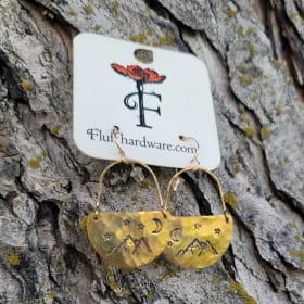 Fluff Hardware Rocky Mountain Earrings item