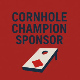 Cornhole Adult Bracket Sponsor item