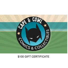 Cape & Cowl $100 Gift Certificate + Vintage Comic Book item