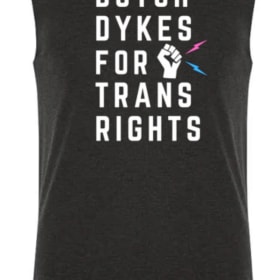 Butch Dykes for Trans Rights Muscle Tee item