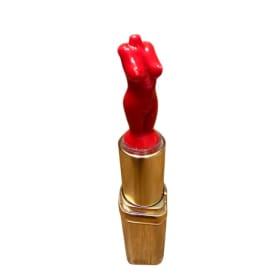 Mini Lipstick figure by artist Carmen Lozar item