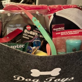 Travel Ready K-9 Gift Basket item