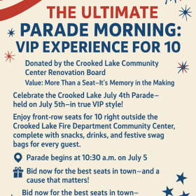 The Ultimate Parade Morning: VIP Experience for 10 item