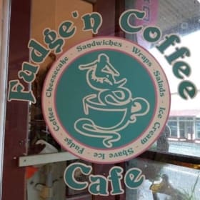 $25 gift certificate at Fudge 'n Coffee Cafe item