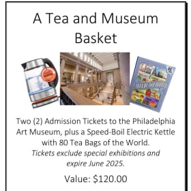 Tea and Museum Basket item