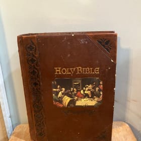 Holy family Bible item