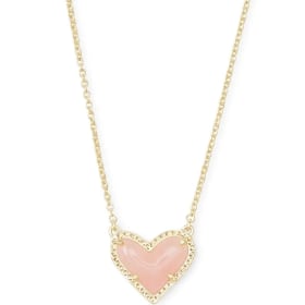 Kendra Scott - Ari Heart Pendant Necklace in Rose Quartz item